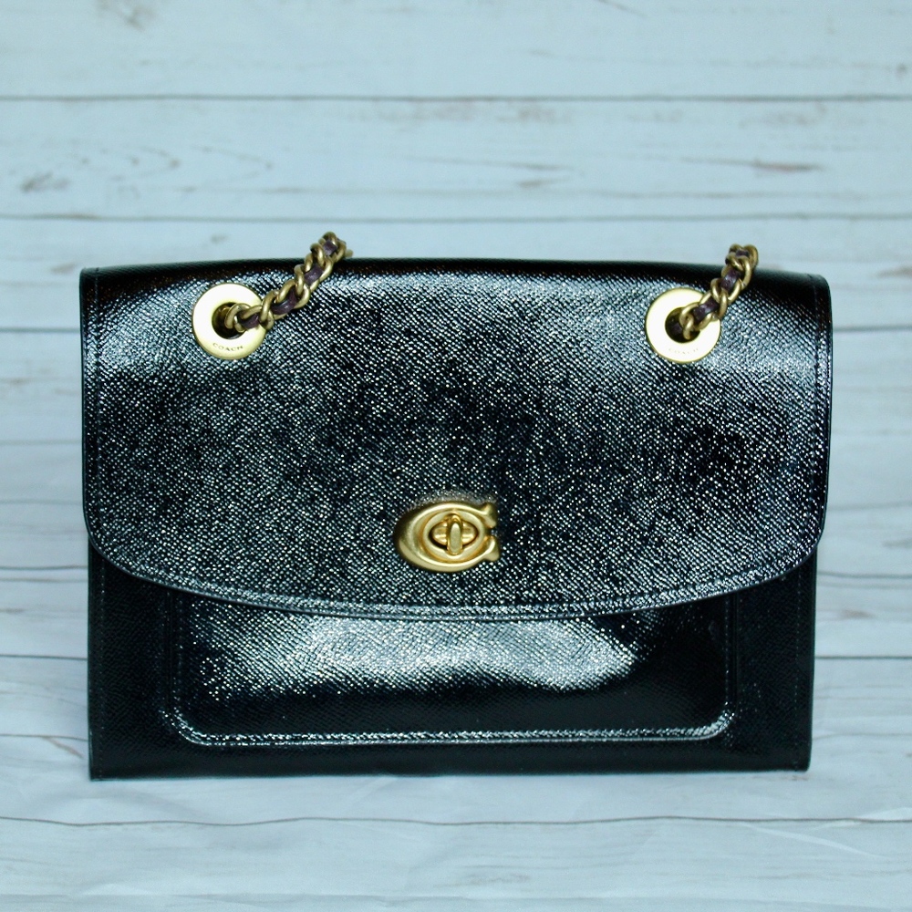 COACH 31636 PARKER PATENT LEATHER HANDBAG